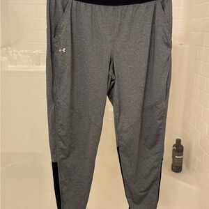Under Armour Gray and Black Joggers